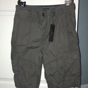 Men’s Helix Solid Aviator Cargo Shorts Size 36